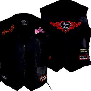 Rocky Mountain ladies genuine leather concealed carry vest